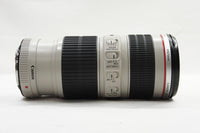 美品 Canon キヤノン EF 70-200mm F4L IS USM ズームレンズ 元箱付 240830f