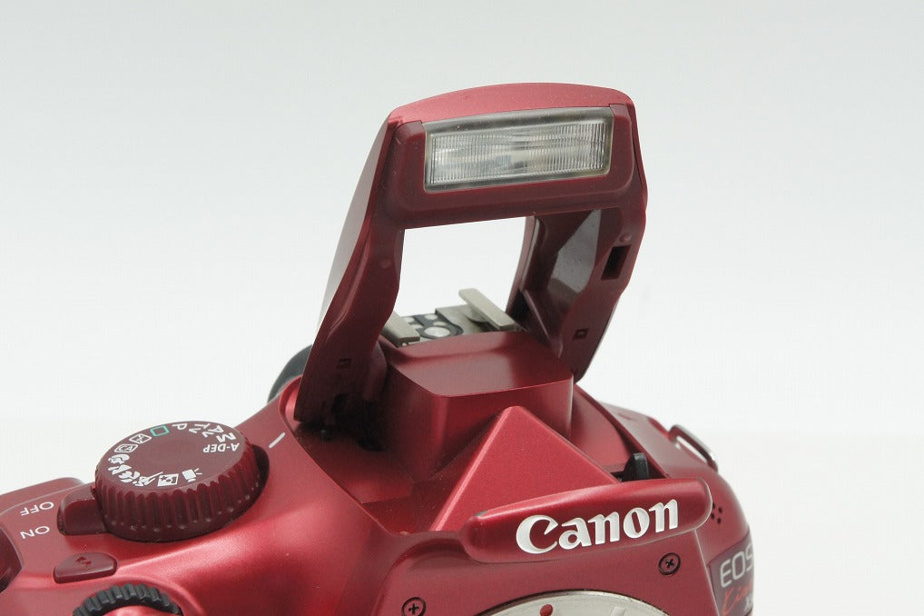 良品 Canon キヤノン EOS Kiss X50 ボディ デジタル一眼レフカメラ レッド 260130d