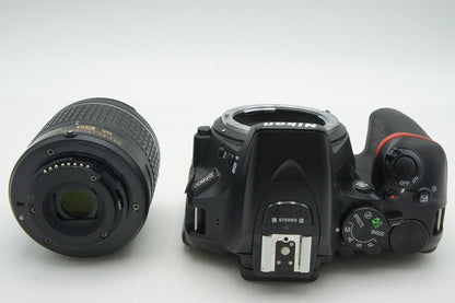 良品 Nikon ニコン D5600 ボディ + AF-P DX 18-55mm VR レンズキット デジタル一眼レフカメラ 260203ah