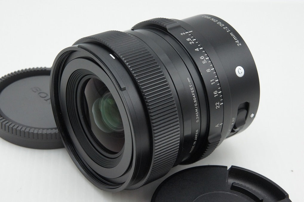 SIGMA シグマ 24mm F2 DG DN Contemporary SONY ソニー Eマウント フルサイズ ミラーレス用 単焦点レンズ 260320ar