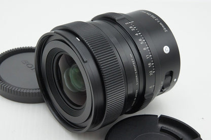 SIGMA シグマ 24mm F2 DG DN Contemporary SONY ソニー Eマウント フルサイズ ミラーレス用 単焦点レンズ 260320ar