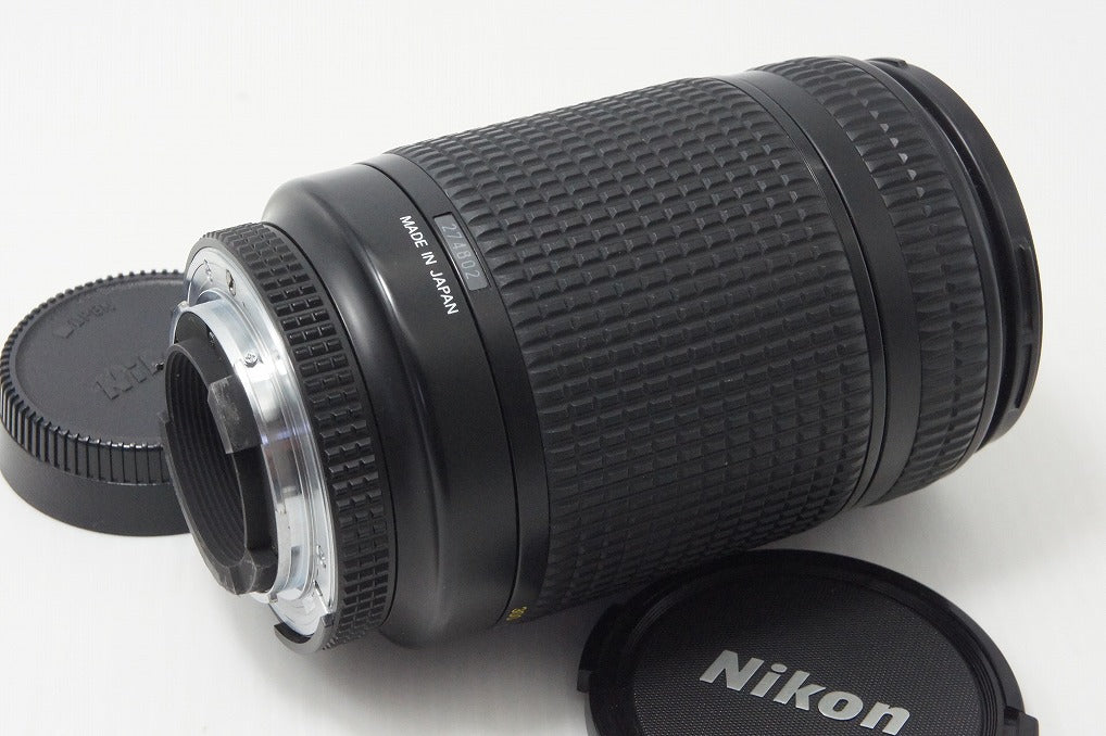 良品 Nikon ニコン AF NIKKOR ED 70-300mm F4-5.6D ズームレンズ フード付 260821m
