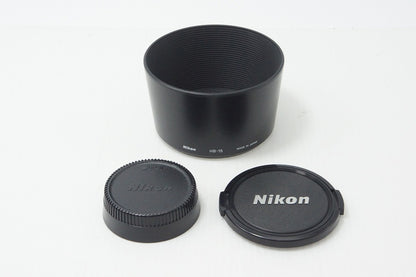 良品 Nikon ニコン AF NIKKOR ED 70-300mm F4-5.6D ズームレンズ フード付 260821m