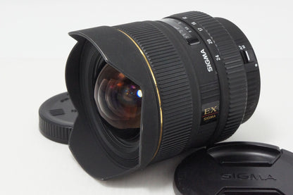 美品 SIGMA シグマ 12-24mm F4.5-5.6 EX DG HSM Canon キヤノン EFマウント ズームレンズ 260508ao