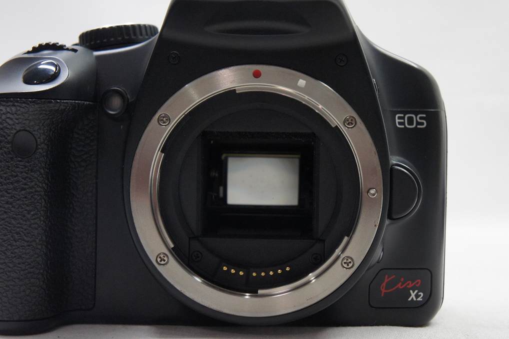 Canon キヤノン EOS Kiss X2 レンズキット (EF-S 18-55mm F3.5-5.6 IS) デジタル一眼レフ 250525g