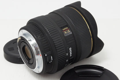 美品 SIGMA シグマ 12-24mm F4.5-5.6 EX DG HSM Canon キヤノン EFマウント ズームレンズ 260508ao