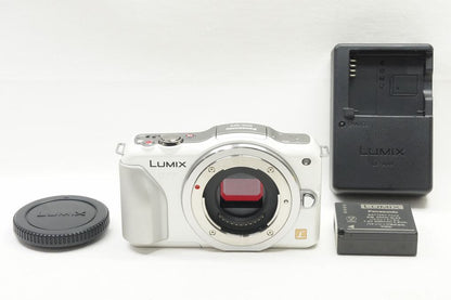 良品 Panasonic パナソニック LUMIX DMC-GF5 ボディ ミラーレス一眼カメラ ホワイト 250804aj