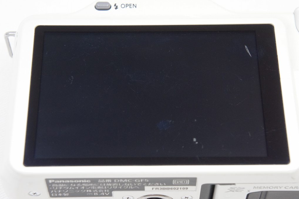 良品 Panasonic パナソニック LUMIX DMC-GF5 ボディ ミラーレス一眼カメラ ホワイト 250804aj