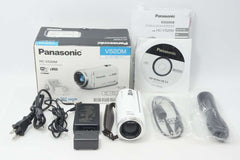 美品 Panasonic パナソニック HC-V520M デジタルビデオカメラ ホワイト 元箱付 260818ab