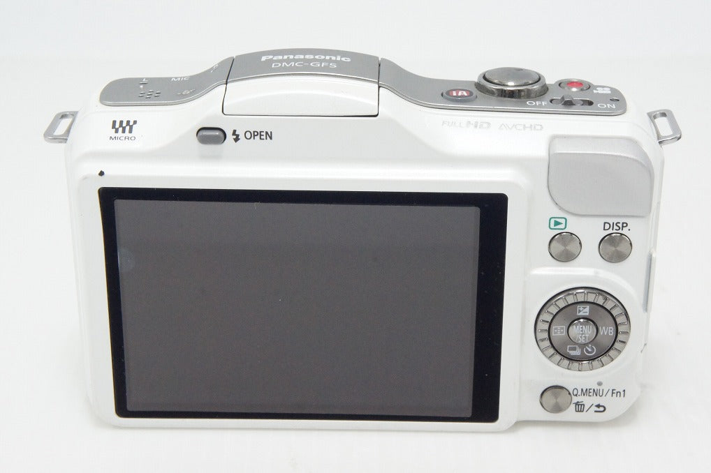 Good condition Panasonic LUMIX DMC-GF5 Body Mirrorless Camera White 260508ae