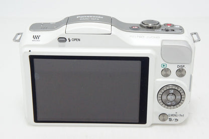 Good condition Panasonic LUMIX DMC-GF5 Body Mirrorless Camera White 260508ae