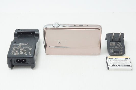 Excellent Condition FUJIFILM FinePix Z950EXR Compact Digital Camera Pink Gold 260821e