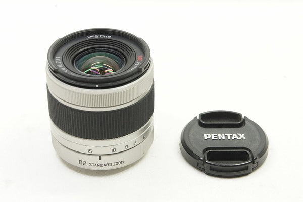 美品 PENTAX ペンタックス 02 STANDARD ZOOM 5-15mm F2.8-4.5 Qシリーズ用 シルバー 241108g