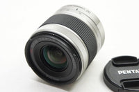 美品 PENTAX ペンタックス 02 STANDARD ZOOM 5-15mm F2.8-4.5 Qシリーズ用 シルバー 241108g