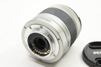 美品 PENTAX ペンタックス 02 STANDARD ZOOM 5-15mm F2.8-4.5 Qシリーズ用 シルバー 241108g