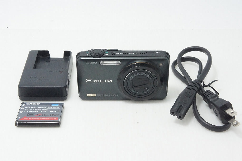 CASIO カシオ EXILIM EX-ZR10 コンパクトデジタルカメラ ブラック 260824a