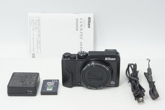 Excellent Condition Nikon COOLPIX A1000 Compact Digital Camera Black 260824i