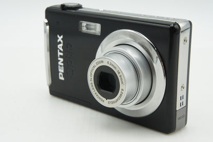 美品 PENTAX ペンタックス Optio V10 コンパクトデジタルカメラ ブラック 元箱付 260206i