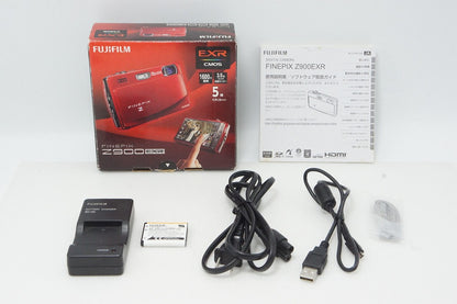 FUJIFILM フジフィルム FinePix Z900EXR コンパクトデジタルカメラ レッド 元箱付 260508a