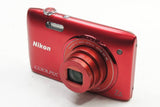 Nikon ニコン COOLPIX S3500 コンパクトデジタルカメラ レッド 241208e