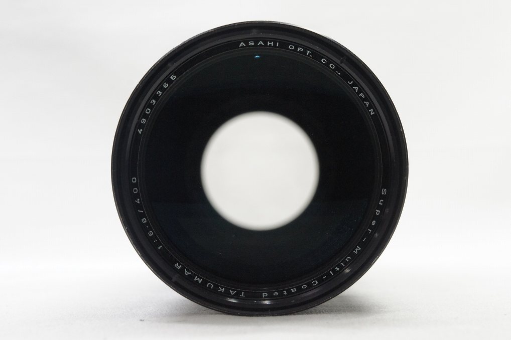 訳あり品 PENTAX ペンタックス SMC TAKUMAR 400mm F5.6 M42 Preset Screw Mount 250806a