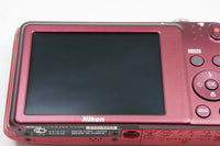 Nikon ニコン COOLPIX S3500 コンパクトデジタルカメラ レッド 241208e