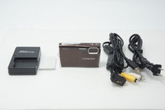 Nikon ニコン COOLPIX S50 コンパクトデジタルカメラ グロスブラウン 260824h