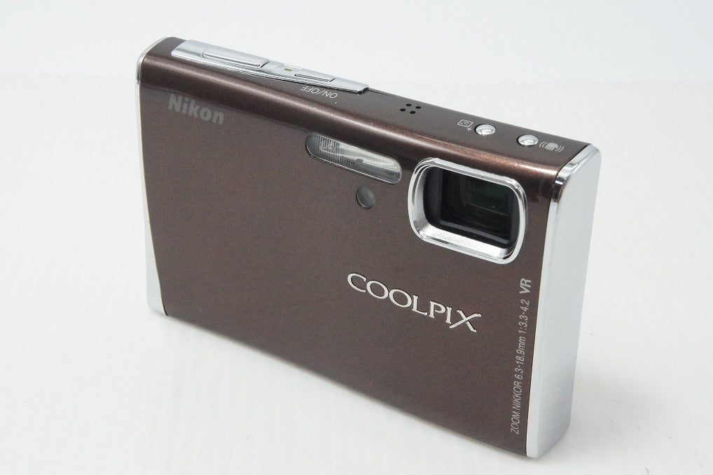 Nikon ニコン COOLPIX S50 コンパクトデジタルカメラ グロスブラウン 260824h