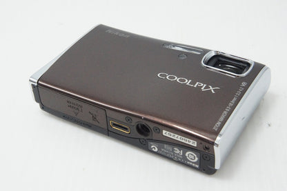 Nikon ニコン COOLPIX S50 コンパクトデジタルカメラ グロスブラウン 260824h