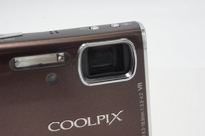 Nikon ニコン COOLPIX S50 コンパクトデジタルカメラ グロスブラウン 260824h