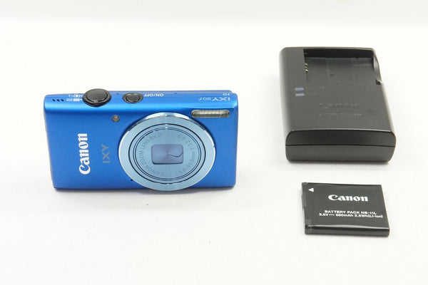 美品 Canon キヤノン IXY 90F コンパクトデジタルカメラ ブルー 240831i