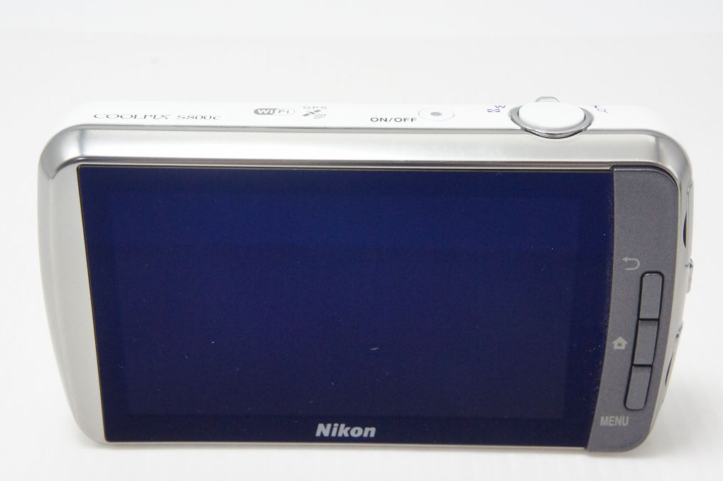 Nikon ニコン COOLPIX S800c コンパクトデジタルカメラ ホワイト 260824f