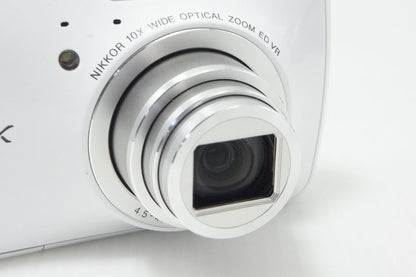 Nikon ニコン COOLPIX S800c コンパクトデジタルカメラ ホワイト 260824f