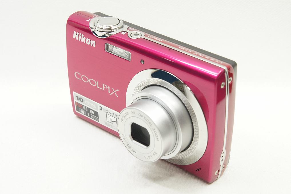 訳あり品 Nikon ニコン COOLPIX S230 コンパクトデジタルカメラ ローズレッド 250528p