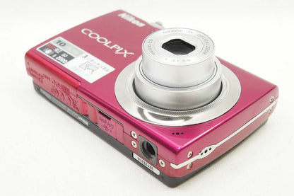 訳あり品 Nikon ニコン COOLPIX S230 コンパクトデジタルカメラ ローズレッド 250528p