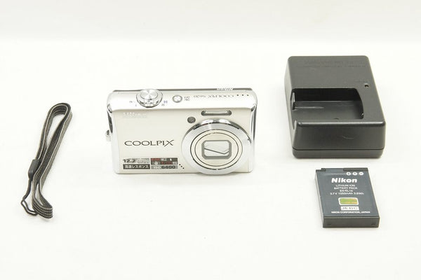 訳あり品 Nikon ニコン COOLPIX S620 コンパクトデジタルカメラ シルバー 240831p