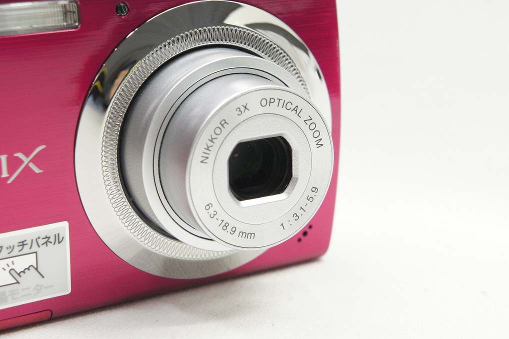 訳あり品 Nikon ニコン COOLPIX S230 コンパクトデジタルカメラ ローズレッド 250528p