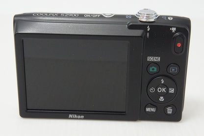 美品 Nikon ニコン COOLPIX S2900 コンパクトデジタルカメラ レッド 元箱付 260824d