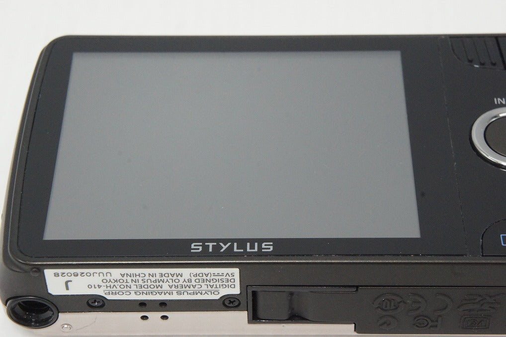 良品 OLYMPUS オリンパス STYLUS VH-410 コンパクトデジタルカメラ シルバー 元箱付 260512g