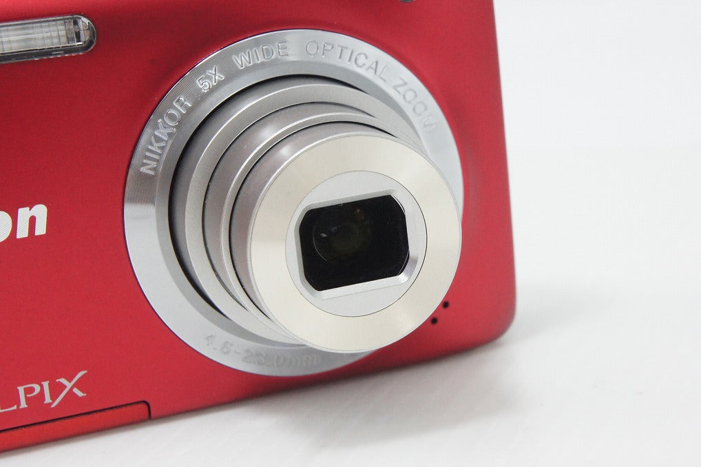 美品 Nikon ニコン COOLPIX S2900 コンパクトデジタルカメラ レッド 元箱付 260824d