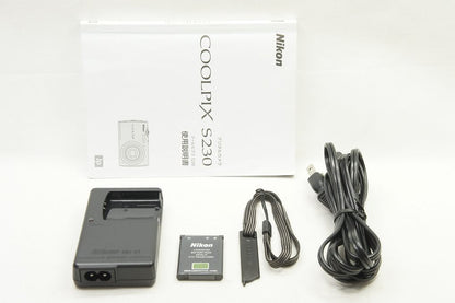 訳あり品 Nikon ニコン COOLPIX S230 コンパクトデジタルカメラ ローズレッド 250528p