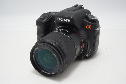 美品 SONY ソニー α200 レンズキット DSLR-A200K (DT 18-70mm F3.5-5.6 SAL1870) デジタル一眼レフカメラ 260514p