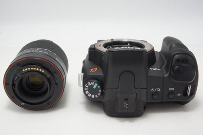 美品 SONY ソニー α200 レンズキット DSLR-A200K (DT 18-70mm F3.5-5.6 SAL1870) デジタル一眼レフカメラ 260514p