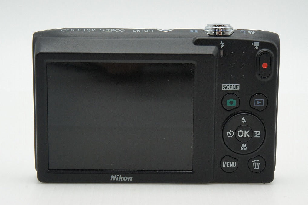 美品 Nikon ニコン COOLPIX S2900 コンパクトデジタルカメラ シルバー 260206e