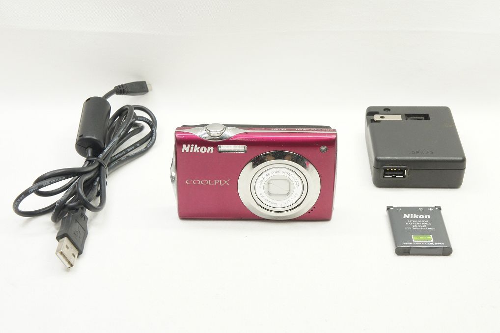 Nikon ニコン COOLPIX S4000 コンパクトデジタルカメラ ルビーレッド 250808m