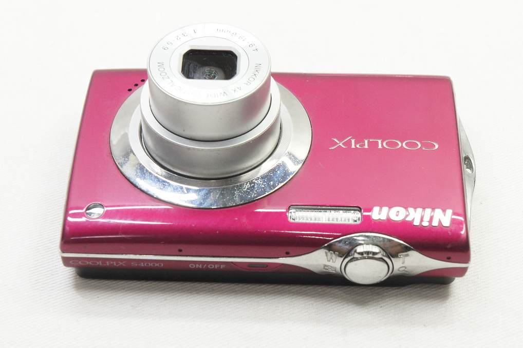 Nikon ニコン COOLPIX S4000 コンパクトデジタルカメラ ルビーレッド 250808m