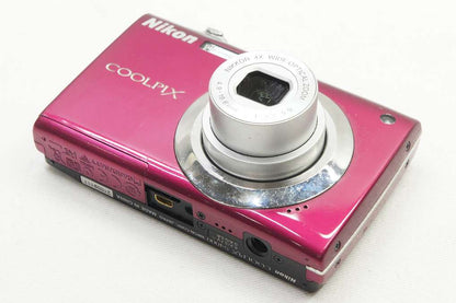 Nikon ニコン COOLPIX S4000 コンパクトデジタルカメラ ルビーレッド 250808m