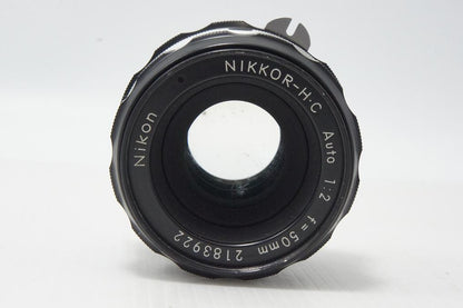 訳あり品 Nikon ニコン Nikkor-H.C Auto 50mm F2 MF 非Ai 単焦点レンズ 260820u