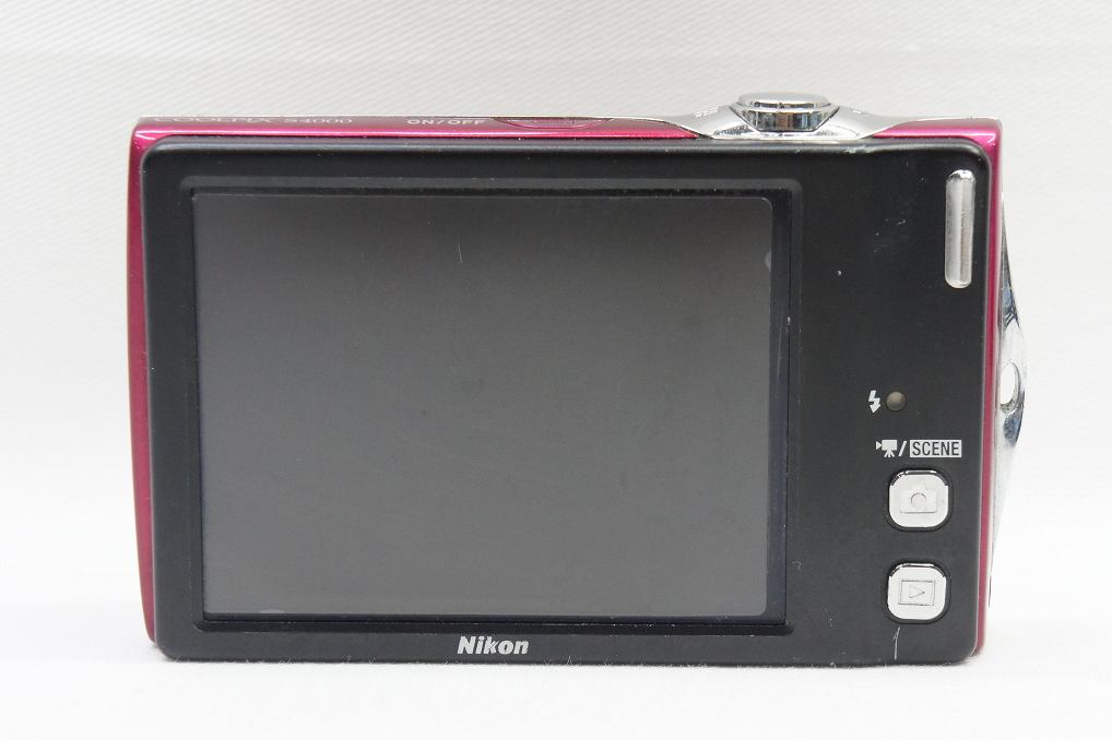 Nikon ニコン COOLPIX S4000 コンパクトデジタルカメラ ルビーレッド 250808m