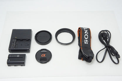美品 SONY ソニー α200 レンズキット DSLR-A200K (DT 18-70mm F3.5-5.6 SAL1870) デジタル一眼レフカメラ 260514p